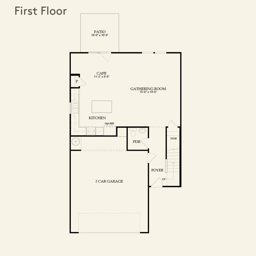 First Floor 3 br / 2.5 ba