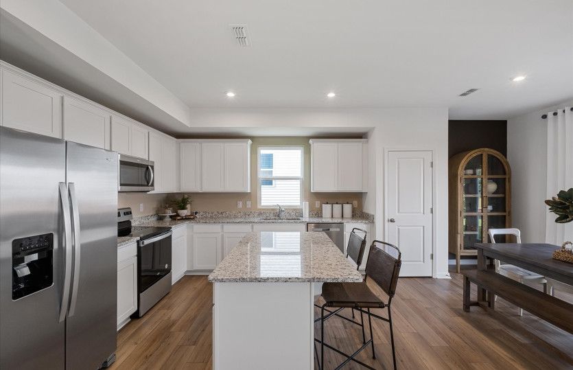 Open Kitchen with Island