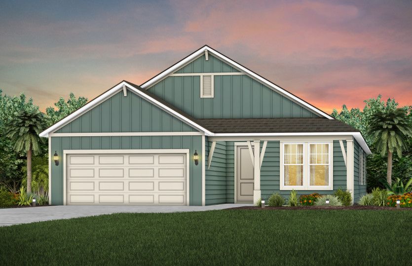 Medina FH2 | Farmhouse Elevation