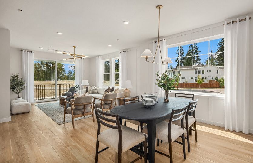 Dining Views to Living Area