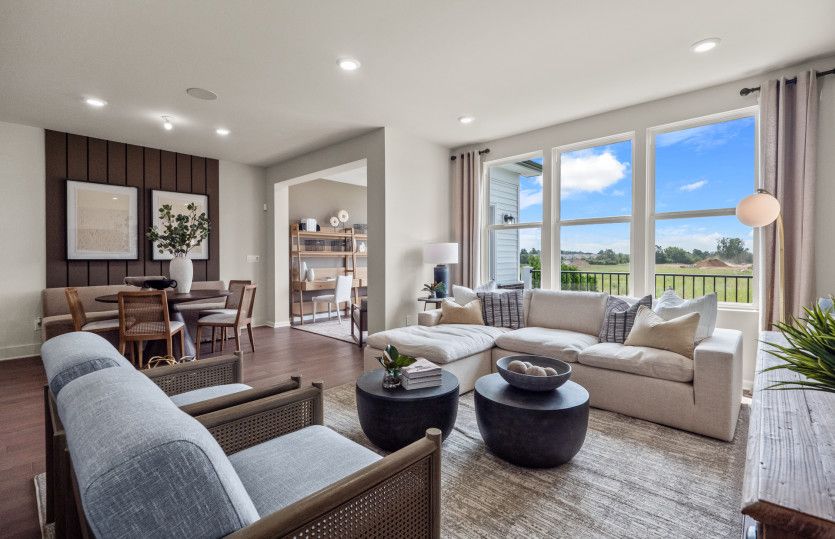 Enjoy Airy, Open Concept Living