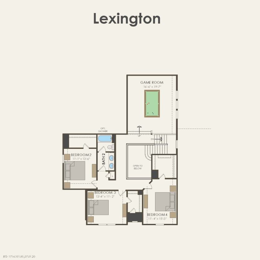 Second Floor 4 br / 2.5 ba