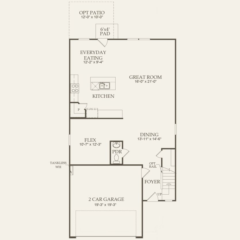 First Floor 3 br / 2.5 ba