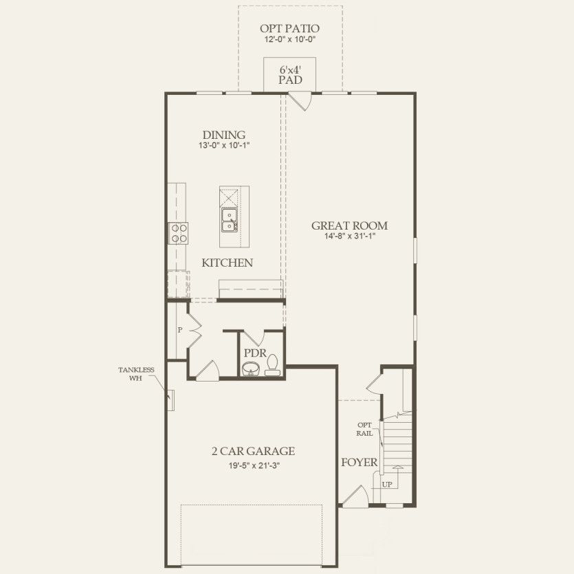 First Floor 3 br / 2.5 ba