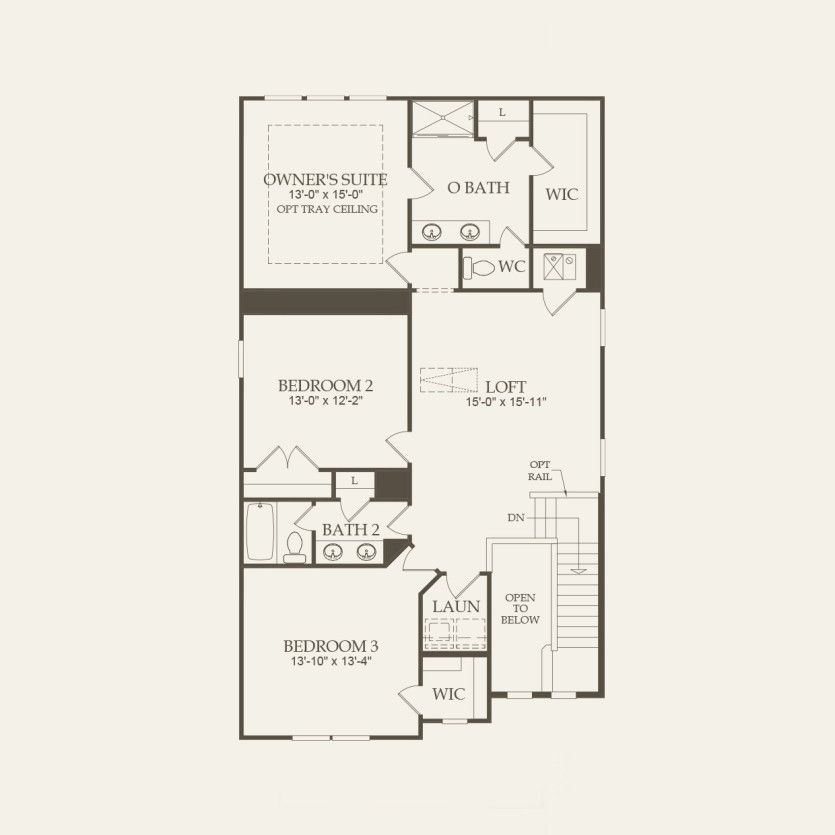 Second Floor 3 br / 2.5 ba