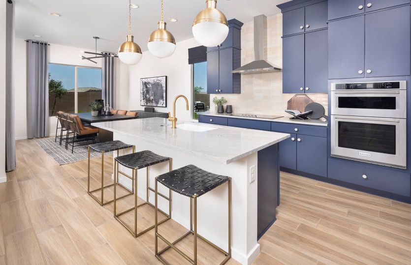 Beautiful kitchen of the Coventry II can be designed to fit your tastes.