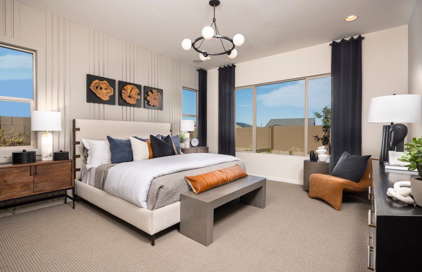 Oversized Owner's Suite designed to your style and comfort.