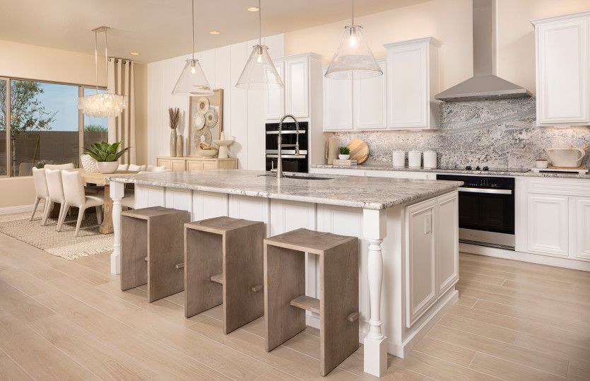 Flow Through Kitchen