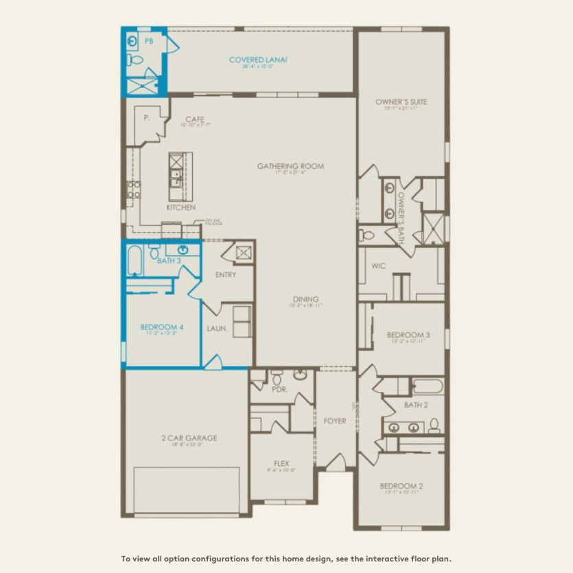 First Floor 4 br / 4.5 ba