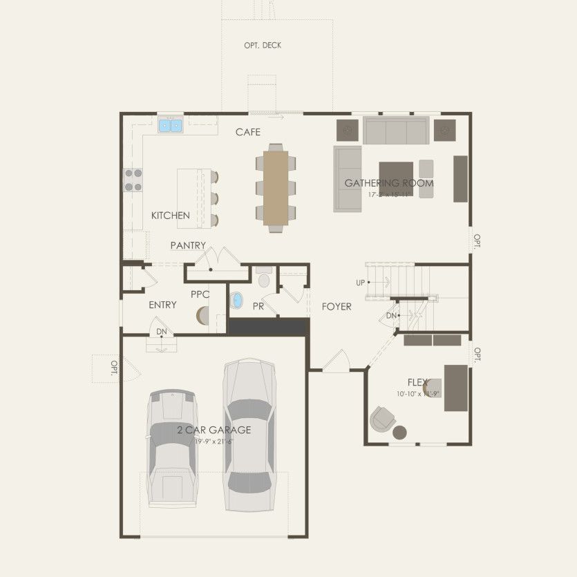 First Floor 3 br / 2.5 ba