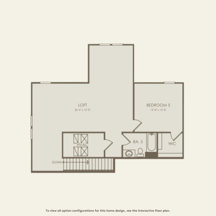 Second Floor 3 br / 3 ba