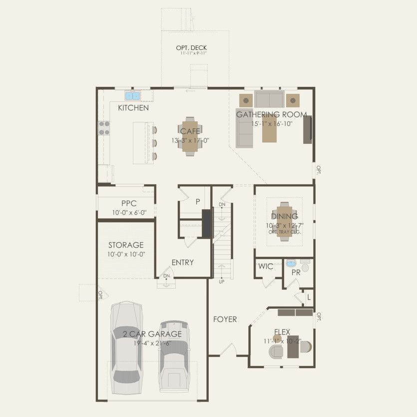 First Floor 4 br / 2.5 ba