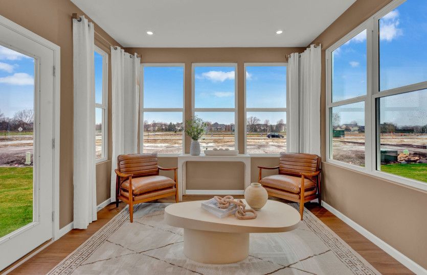 Optional Window Wrapped Sunroom