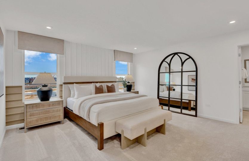 Owner's Suite with Private Bath and Walk-in Closet