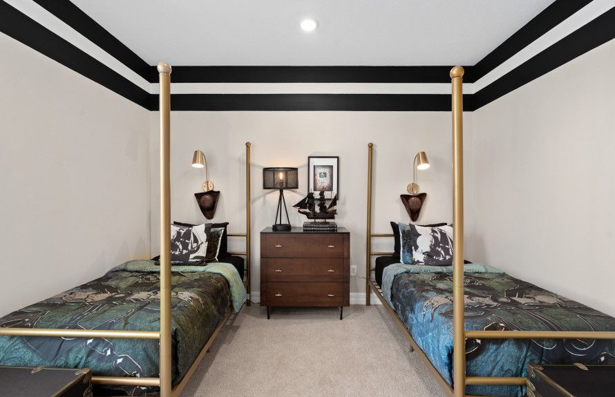 Spacious Secondary Bedrooms