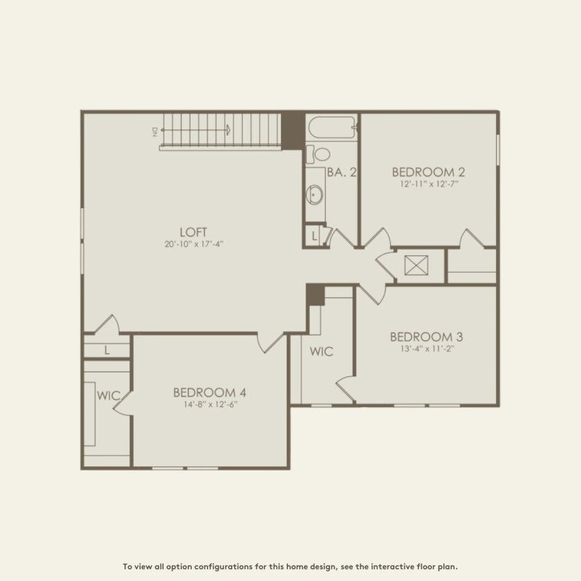 Second Floor 4 br / 2.5 ba