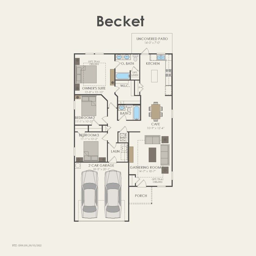 First Floor 3 br / 2 ba
