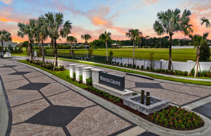 Winter Grove Entrance