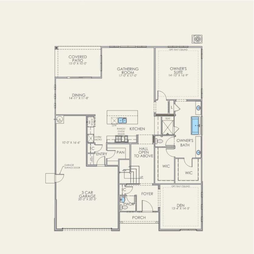 First Floor 5 br / 5.5 ba