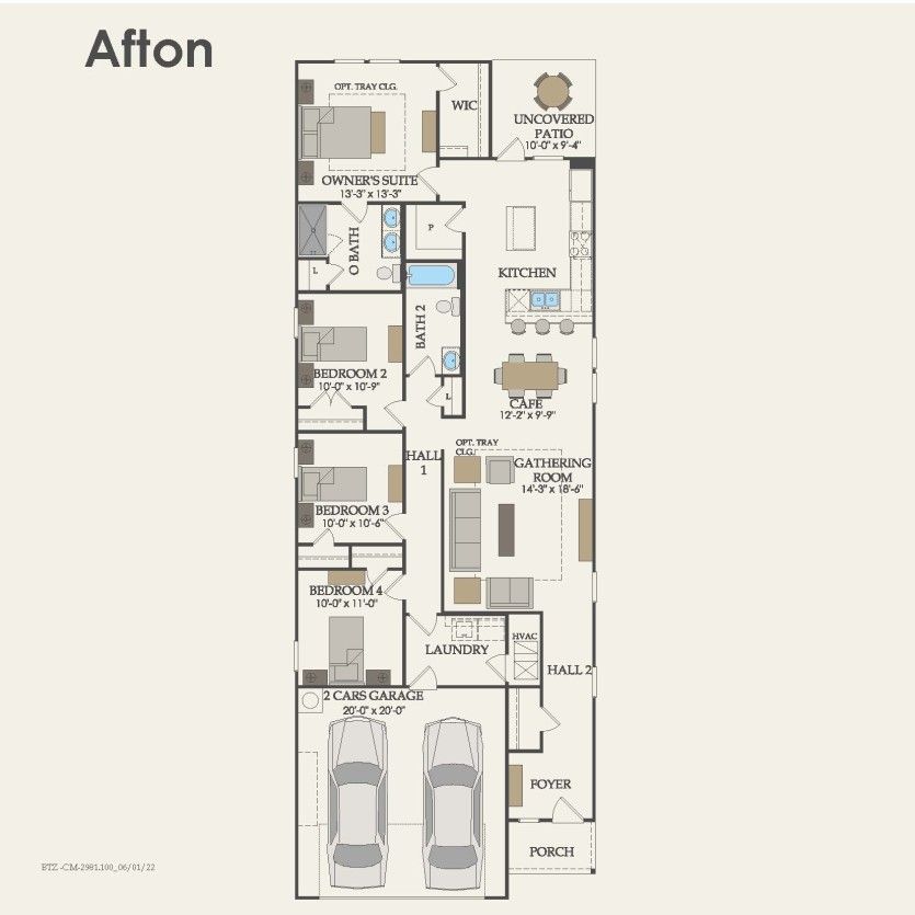 First Floor 4 br / 2 ba