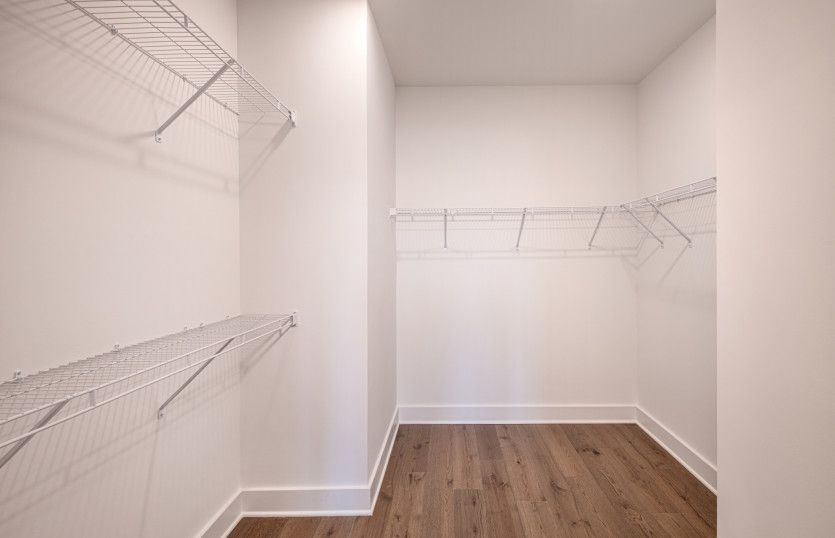 Owner's walk-in closet