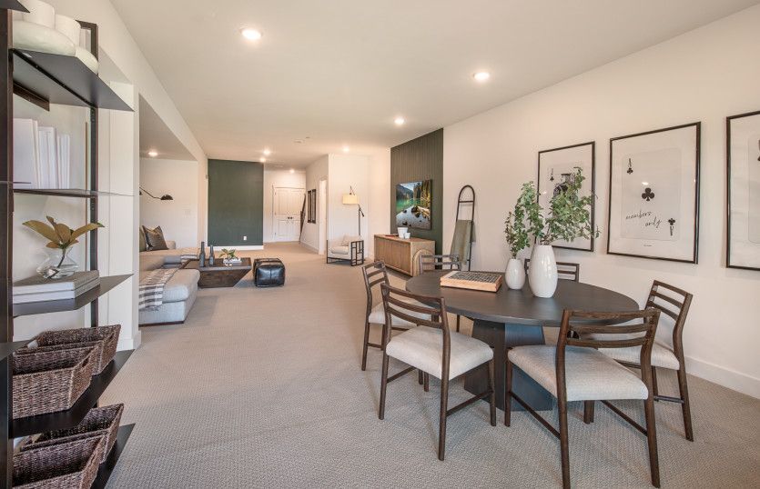 Optional finished basement
