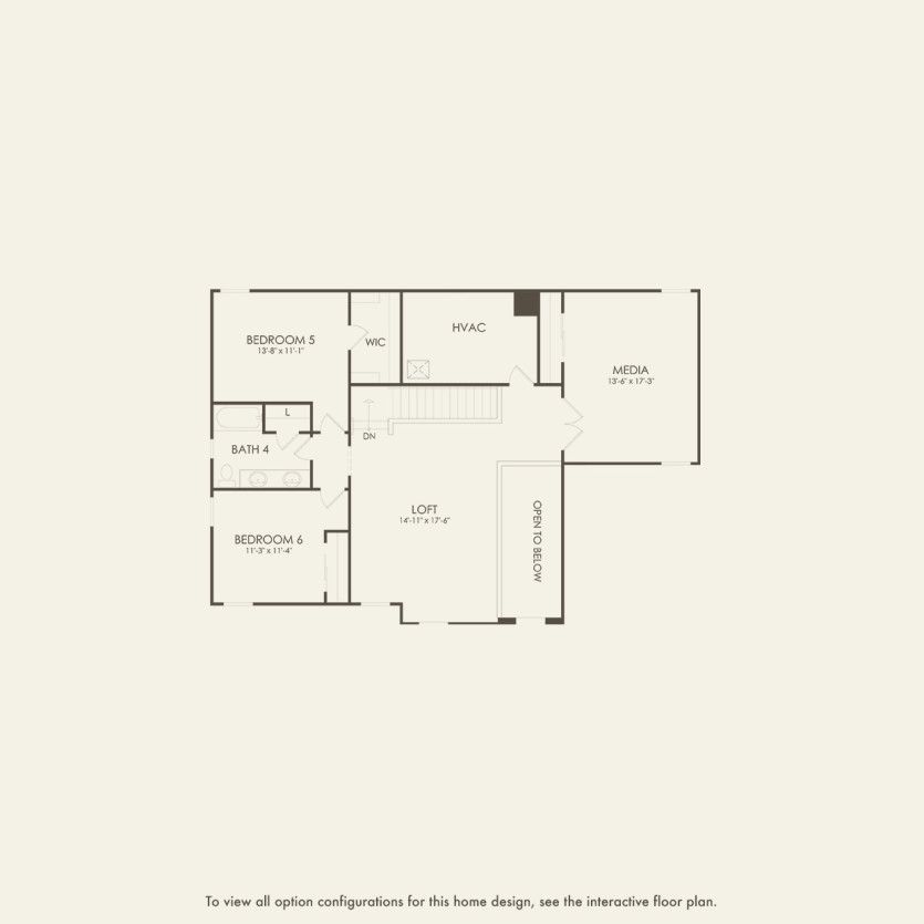 Second Floor 5 br / 4 ba