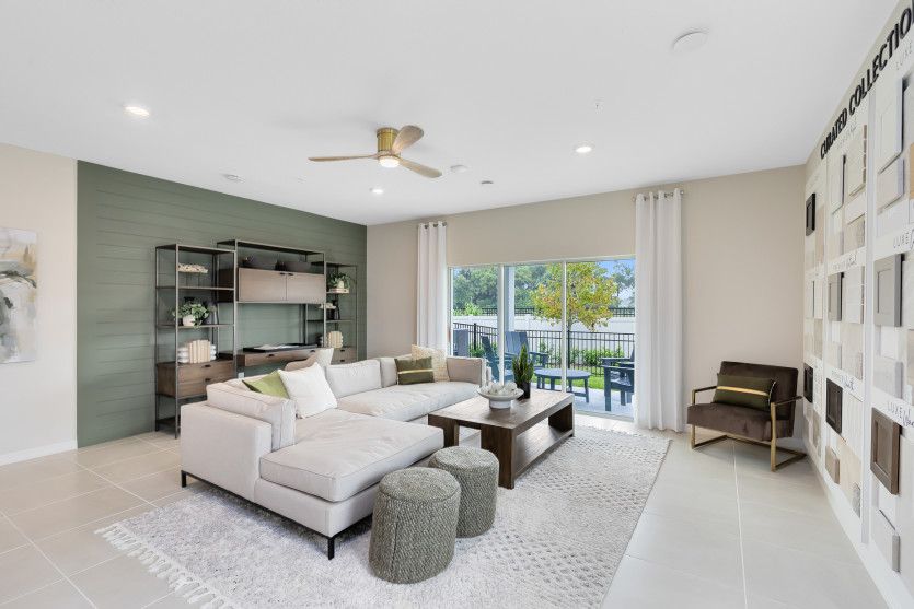 Cozy gathering room, perfect for everyday living.
