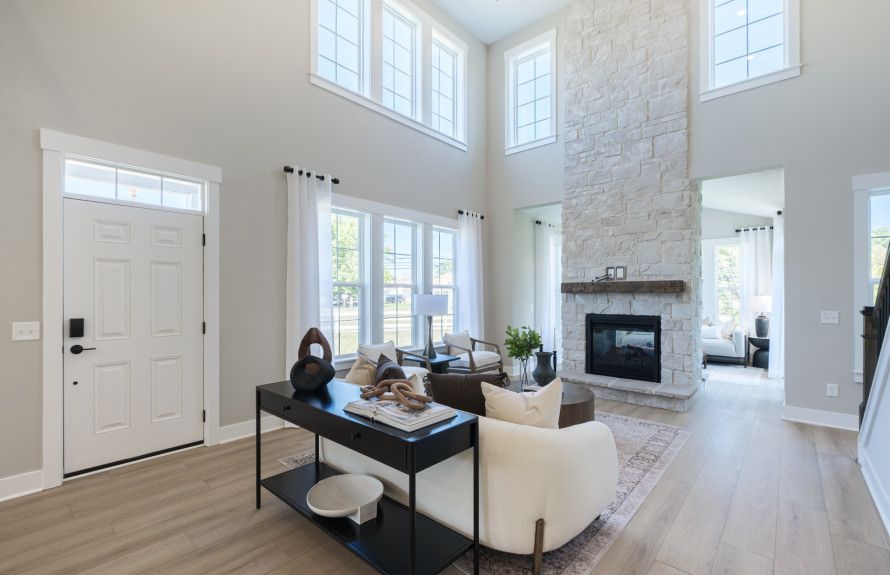 Gathering Room with Fireplace
