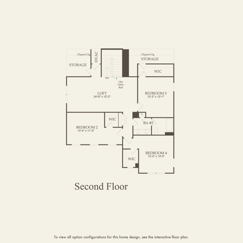 Second Floor 4 br / 2.5 ba