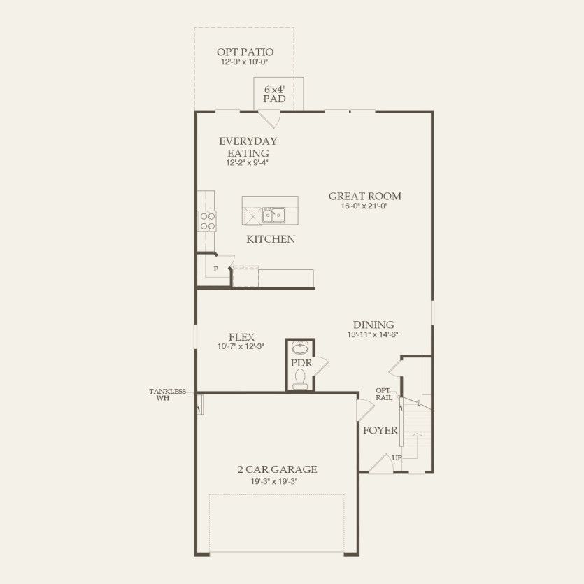 First Floor 3 br / 2.5 ba