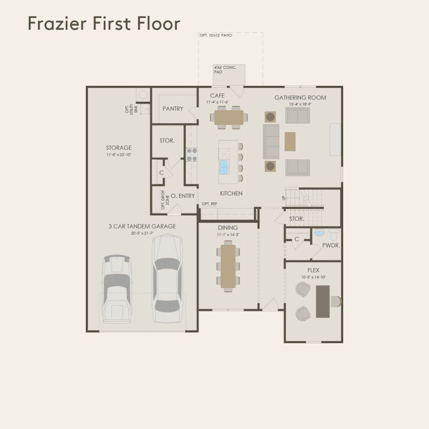 First Floor 4 br / 3.5 ba