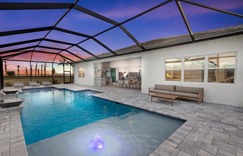 Custom pool and spa options available
