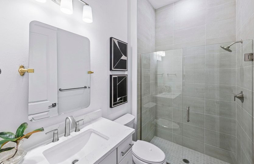 Secondary bathroom