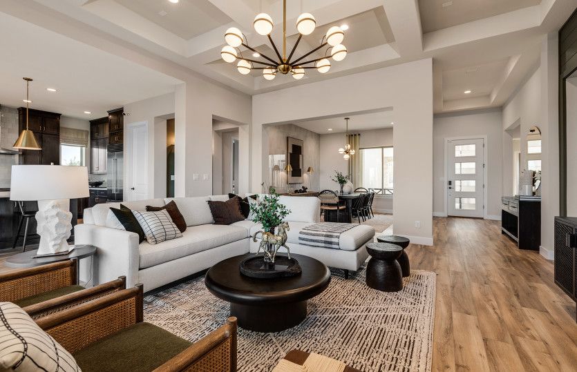 The Patagonia boasts an open floorplan so you feel connected throughout the common spaces.