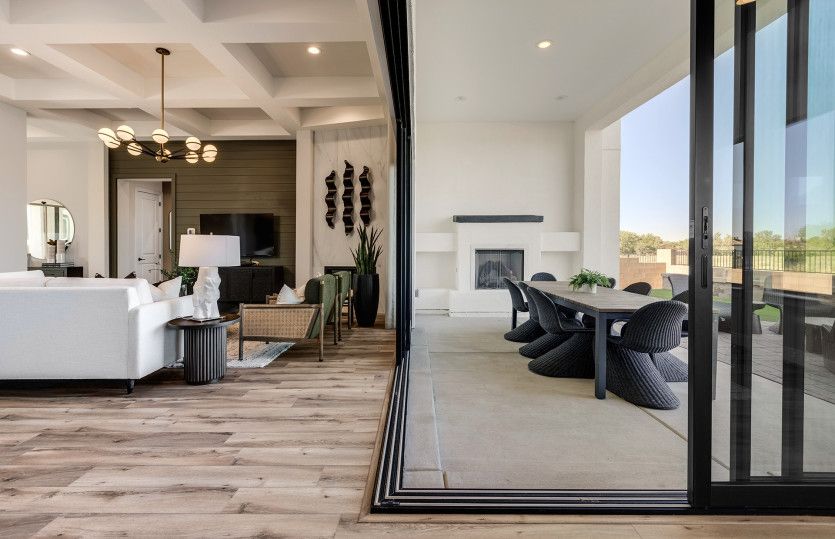 Corner sliding glass doors