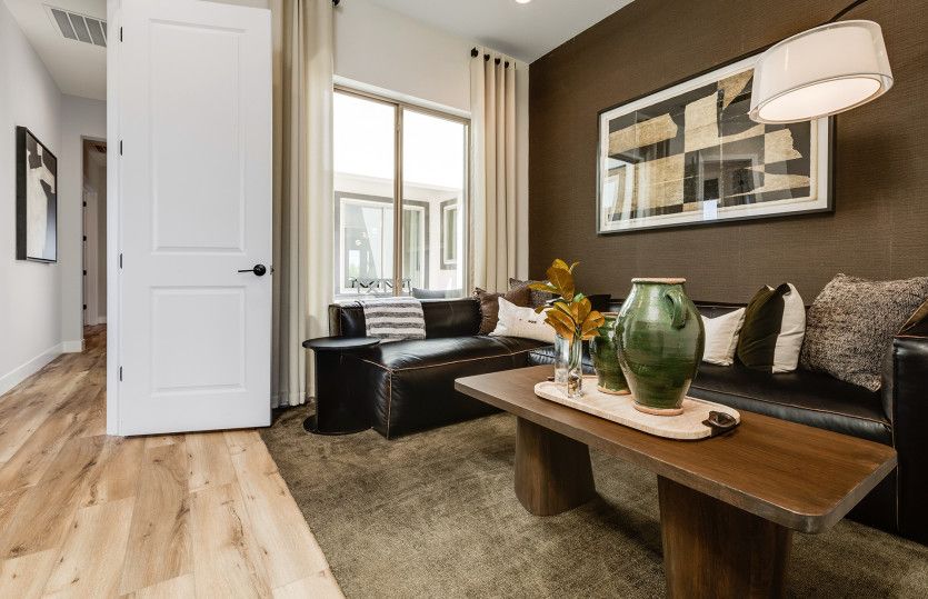 Host guests with ease with the optional guest suite featuring a separate guest living room.