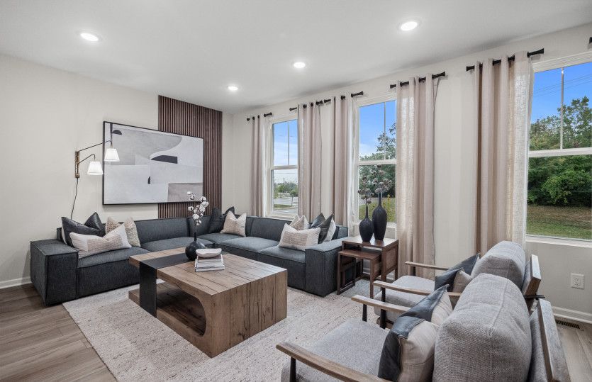 Window Filled Gathering Room