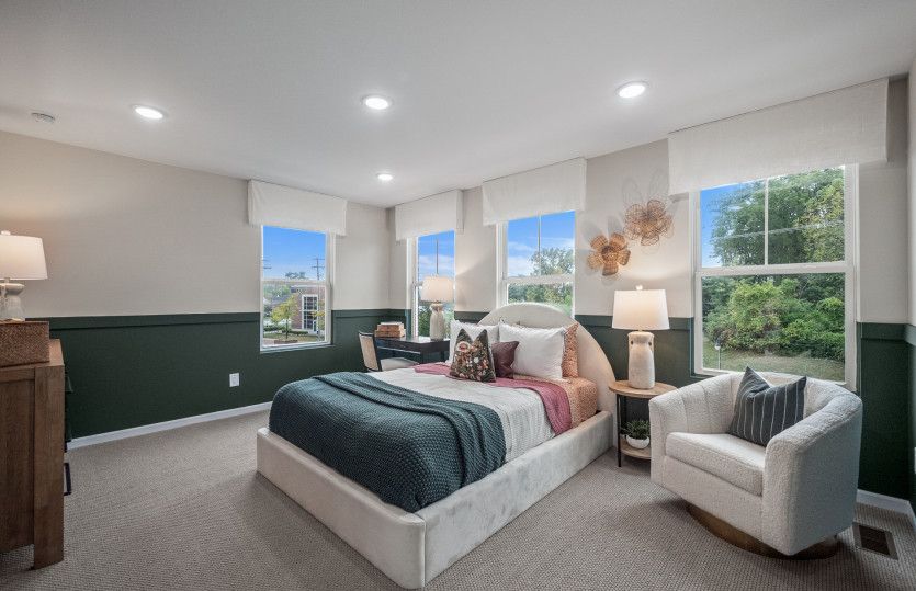 Light Filled Secondary Bedroom