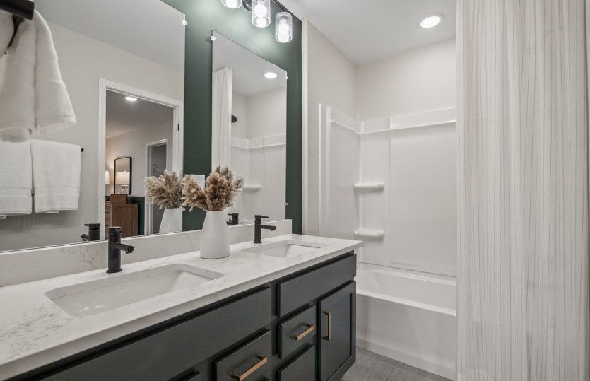 Double Vanity Secondary Bath