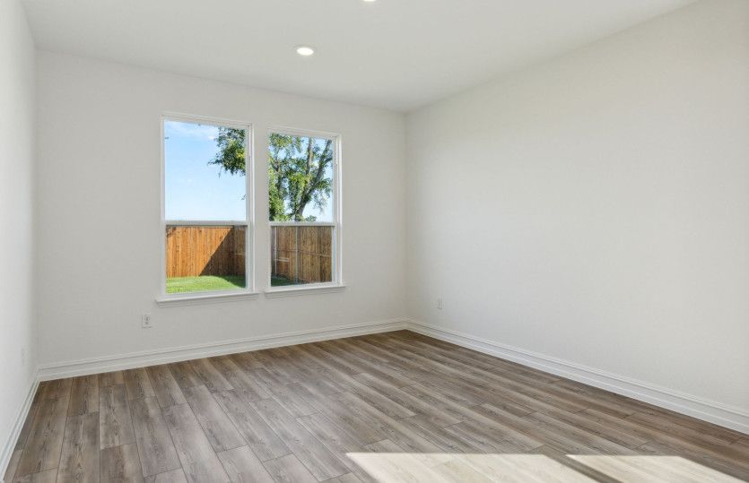 Elegant study with French doors