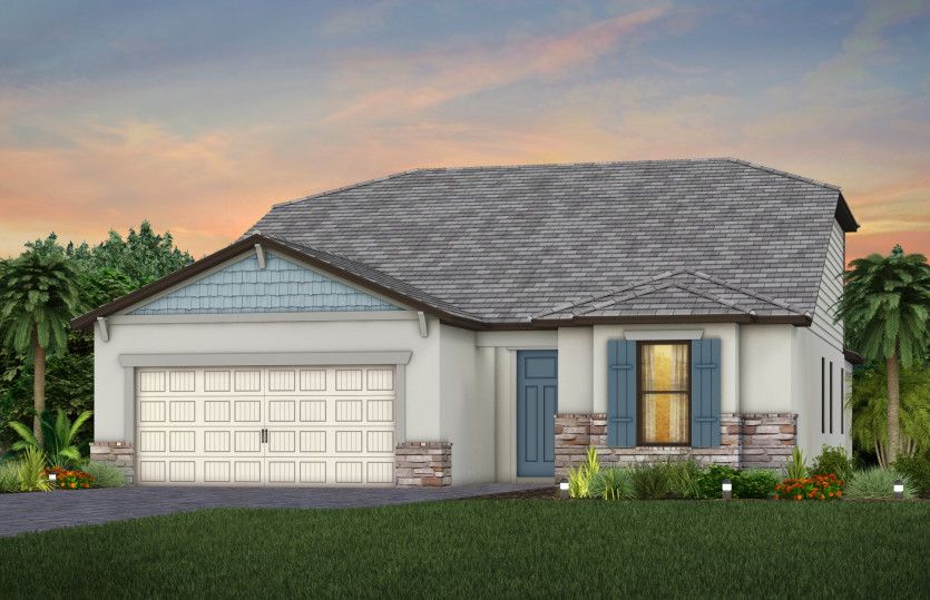 Exterior C2 with stone detail