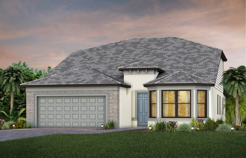Exterior FM3 with stone detail