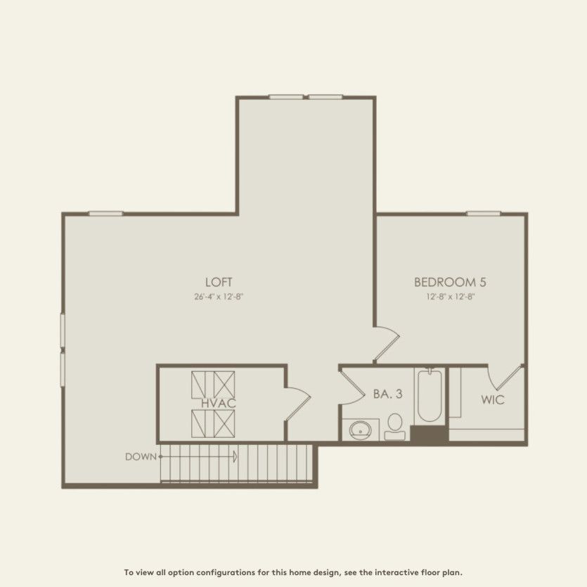 Second Floor 3 br / 3 ba