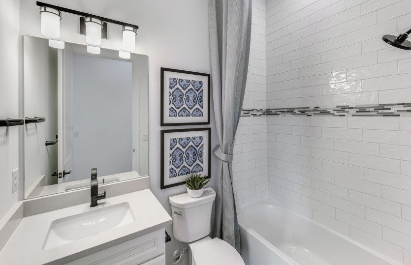 Secondary bathroom