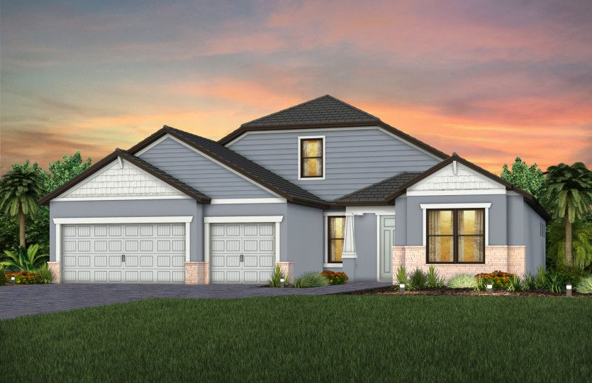 Exterior C2 with optional stone detail