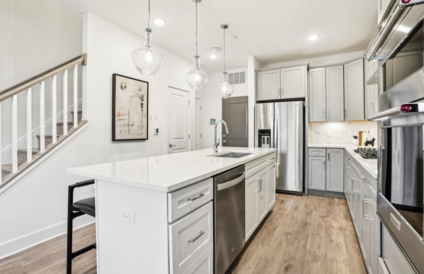 Gourmet Kitchen with Expansive Island