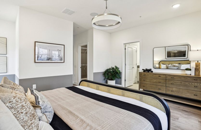 Owner’s Suite with a Walk-in Closet and Luxury Bathroom