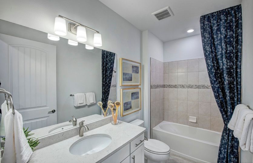 Secondary bathroom