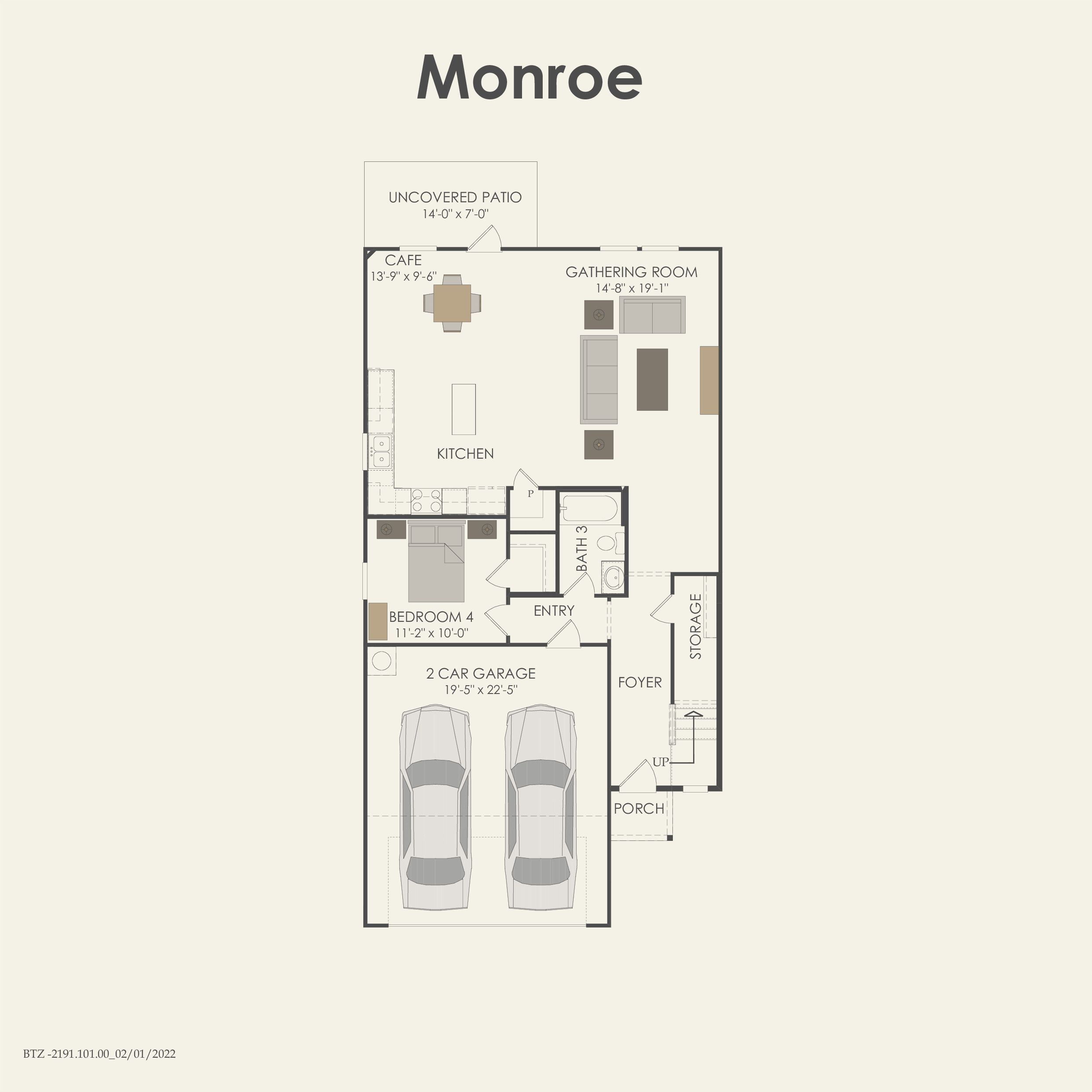First Floor 4 br / 3 ba